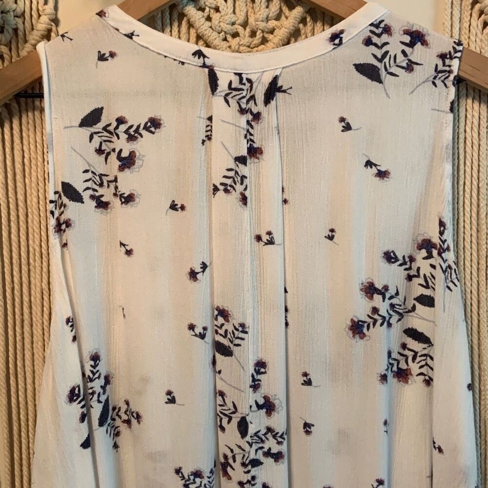 FREE PEOPLE Women's Snap Out Of It Floral Swing Mini Tunic Dress Pockets Medium - Picture 9 of 12